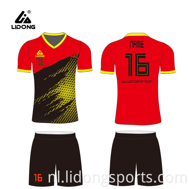 Super September Jersey Football Fabrikant Ontwerp uw eigen team Soccer Jersey Mannen Soccer Draaguniformen